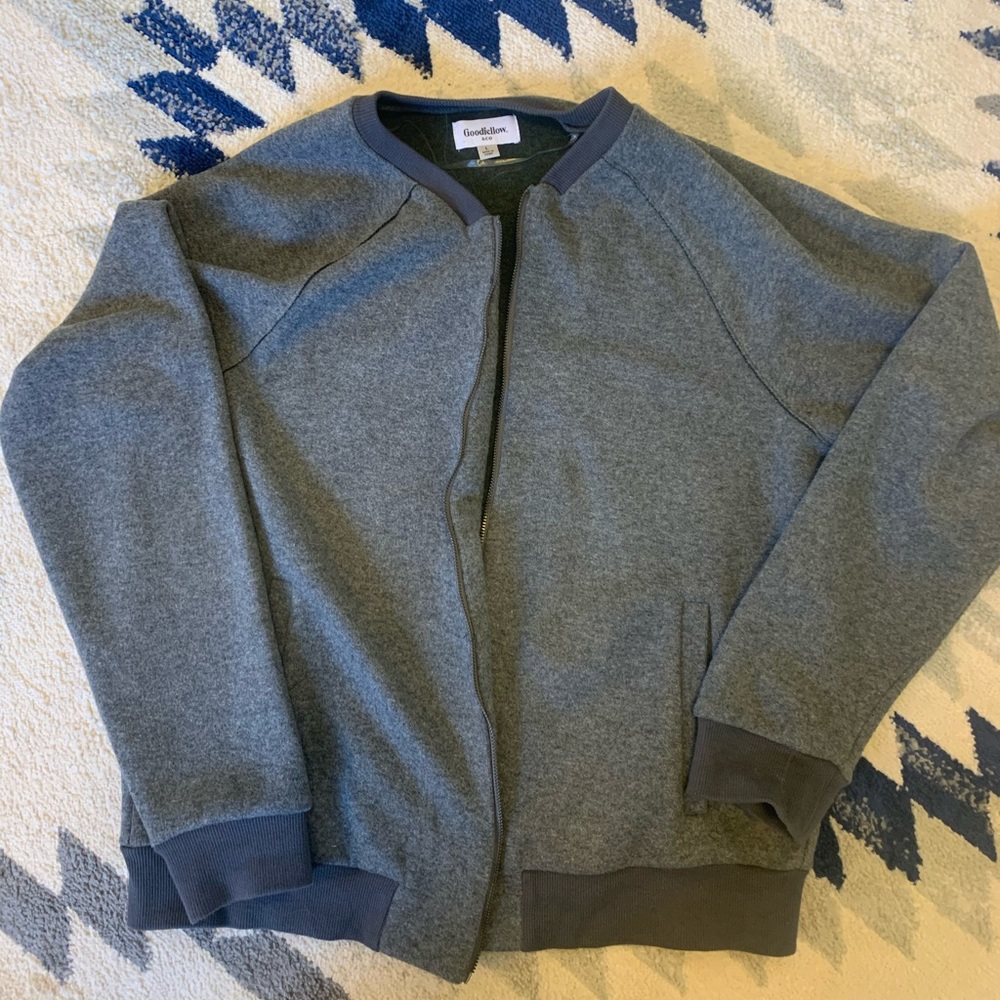 Goodfellow & Co. bomber jacket style cardigan.